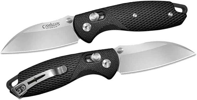 Cuchillo bolsillo acero inox 440 6.75pulg bloqueo Cuda