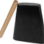 Cowbell metal 6pulg mazo madera instrumento percusión