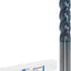 Fresa cuadrada carburo 1/2" acero inox y titanio