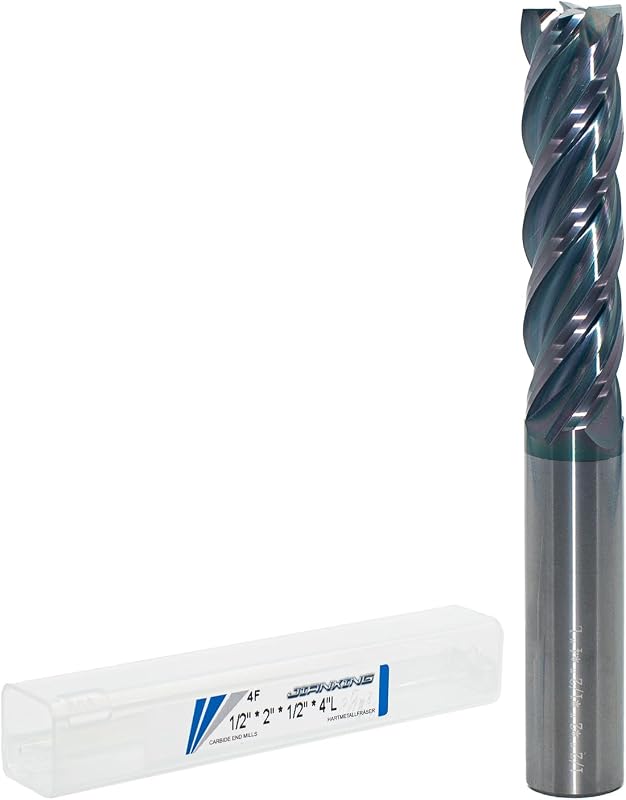 Fresa cuadrada carburo 1/2" acero inox y titanio