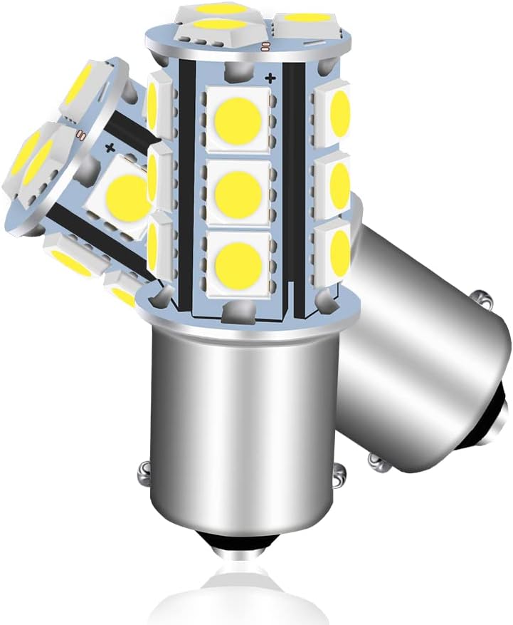 Bombilla LED BA15S 12V para techo RV cámper barco