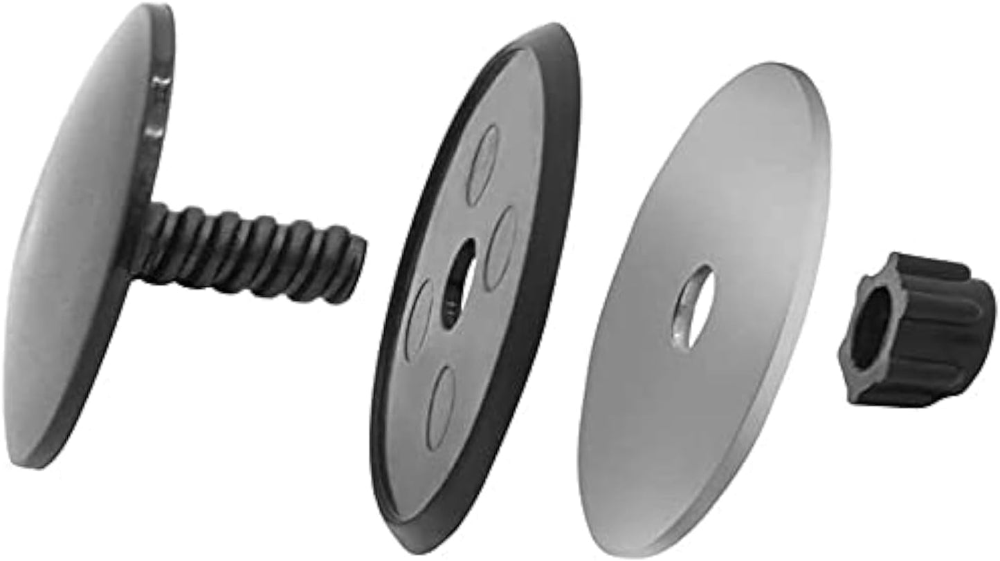 Kit eliminación limpiaparabrisas trasero tapón impermeable 46mm