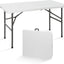 Mesa plegable plástico 4ft para picnic fiestas camping