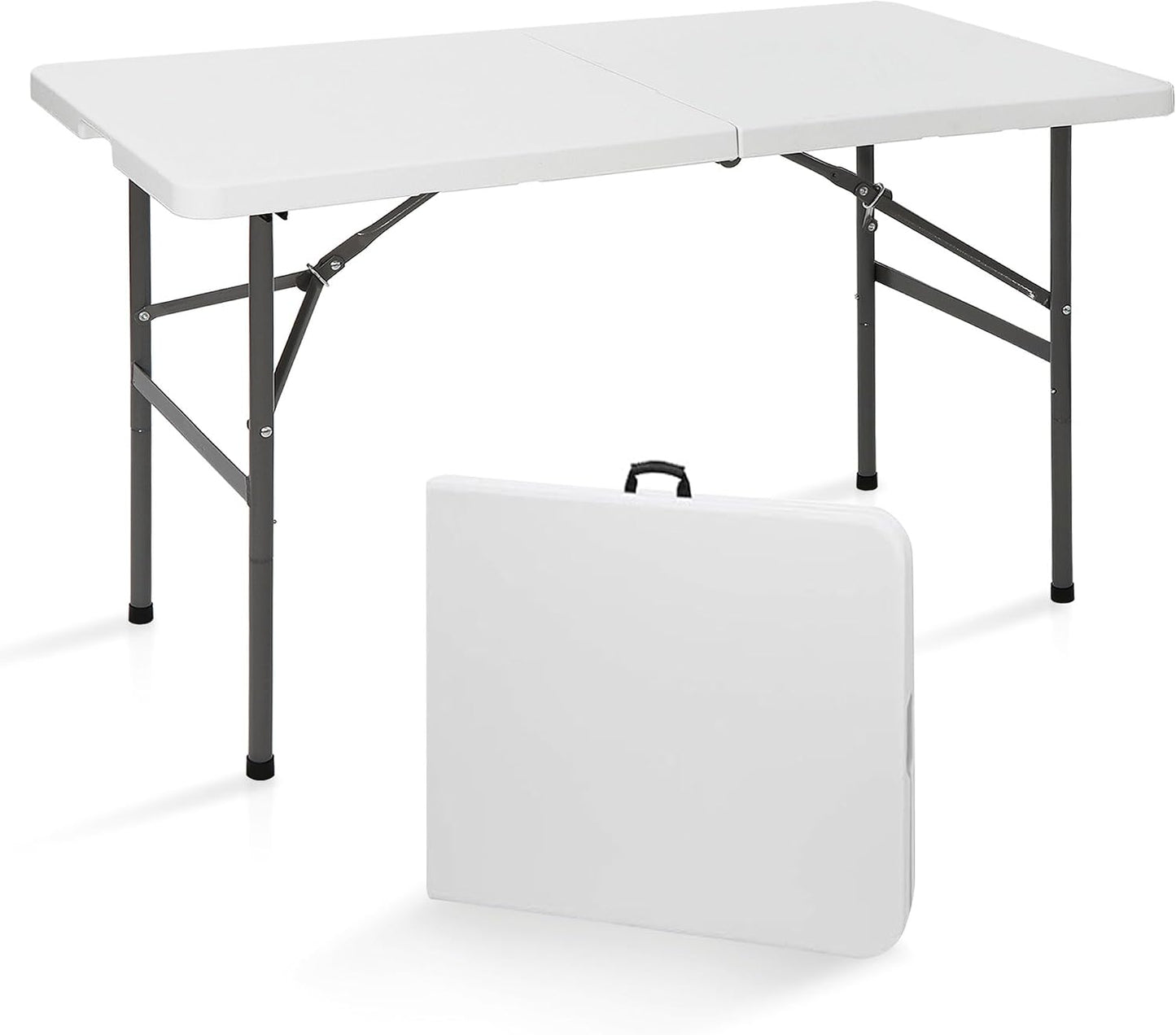 Mesa plegable plástico 4ft para picnic fiestas camping