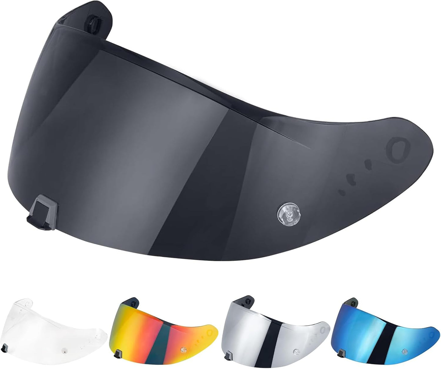 Visor protector casco T520 comp accesorios motocicleta negro