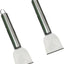 2 Pzas Palas Humos Acero Inox Raspador Hielo Multiuso