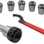 Herramienta portabrocas ER32 11 pzas 1/8-3/4pulg llave