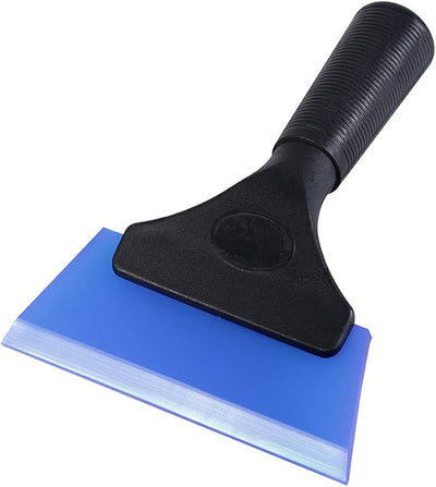 Escobilla mini limpiaparabrisas goma azul 5pulg antideslizante