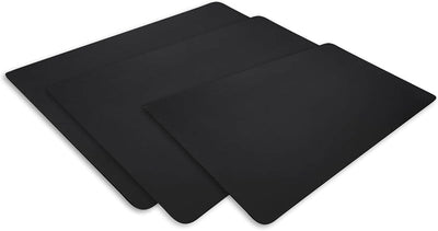 Tabla cortar encimera vidrio negro 16x12pulg set 1