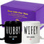 Taza café para parejas 11oz compromiso boda aniversario