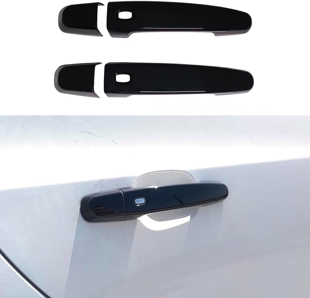 Accesorios manija puerta Chevy Camaro negro brillante