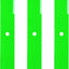 Cuchillas cortacésped comp Ferris B 61pulg paq 3