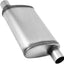 Silenciador escape acero inox 2.5" automóvil camión