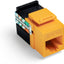 Conector Quickport Cat 5e pack 25 amarillo