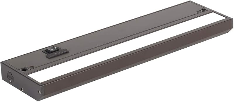 Iluminación LED gabinete 24" 3 tonos negro