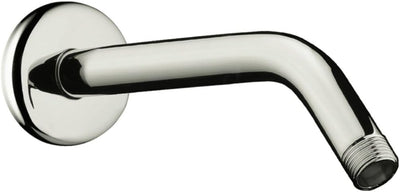 Brazo ducha moderno níquel pulido para pared