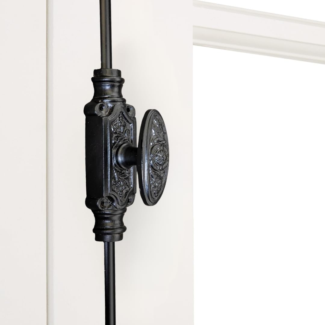 Perno cremona hierro sólido 9ft resistente puertas altas