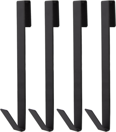Ganchos puerta ducha acero inox 4 pzas 10pulg