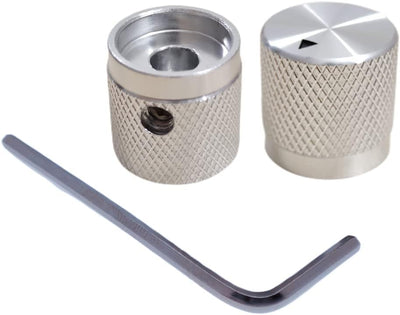 2 Potenciómetros Aluminio Eje 0.23pulg 0.67pulg