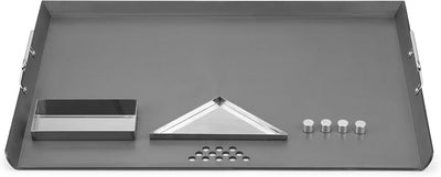 Plancha estufa 30pulg gas/cerámico con bandejas