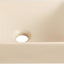 Lavabo cerámica pared 15x8pulg grifo derecho beige