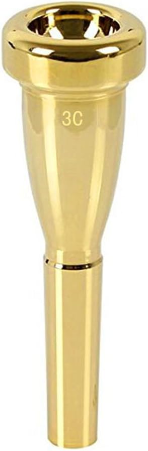 Boquilla trompeta aleación cobre Bach 3C dorado
