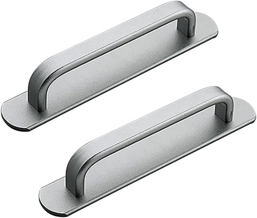 2 Manijas Adhesivas Aluminio Puerta Corrediza Nevera