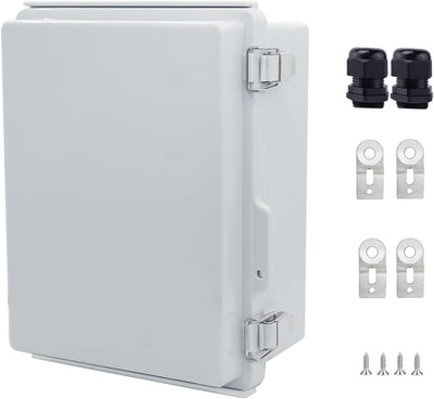 Caja eléctrica plástico ABS ip67 con pestillo acero inox