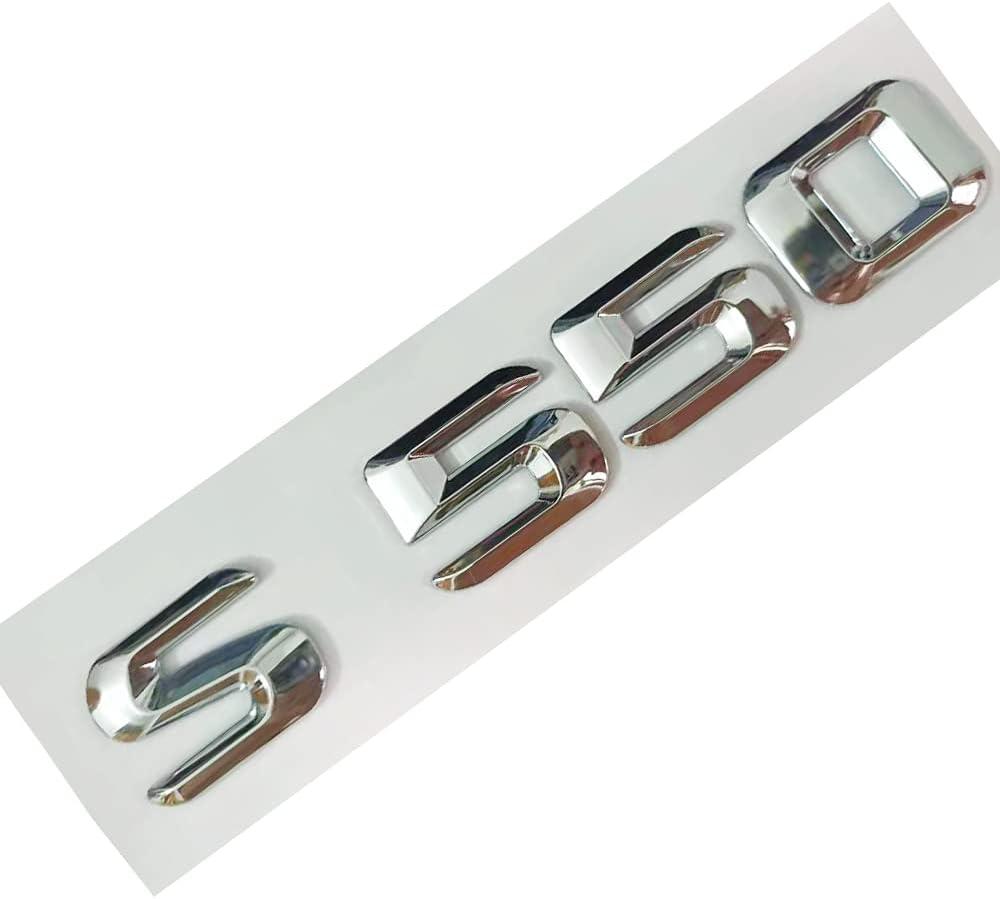 Etiqueta adhesiva ABS 3D para coche Benz