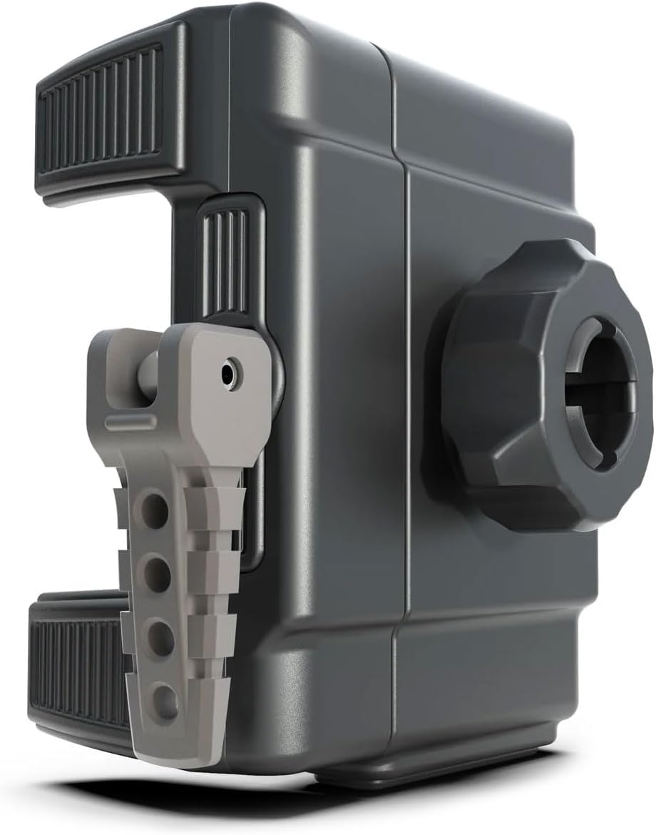 Soporte manillar teléfono GPS con cargador negro
