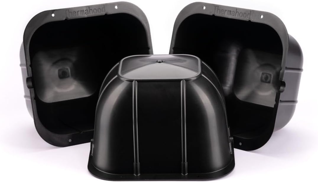 Set 10 cubiertas luces empotradas negro 7.48x4.92in