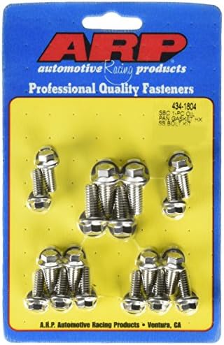 Kit pernos bandeja aceite acero inox Chevy bloque pequeño