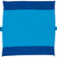 Manta playa nailon a prueba de arena 90x108pulg azul