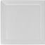 Plato cuadrado pan mantequilla 5pulg set 6 color blanco