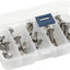 Brida tornillos hexagonales acero inox 18-8 25 pzas