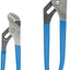 Set 2 Alicates Lengüeta y Ranura GS-1 con Bloqueo 420