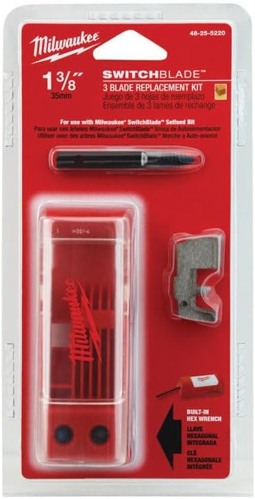 Kit 3 Cuchillas 1 3/8" para Corte Preciso y Duradero
