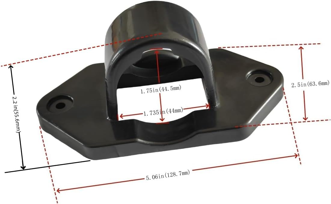 Soporte enchufe 7 vías 8200B para remolque barco pack 2