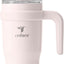 Vaso acero inox 24oz aislamiento vacío asa tapa sudor pajita
