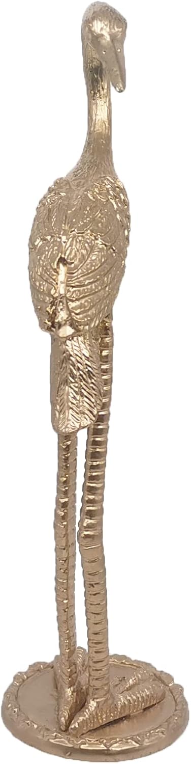 Soporte anillo metal dorado para exhibición hogar