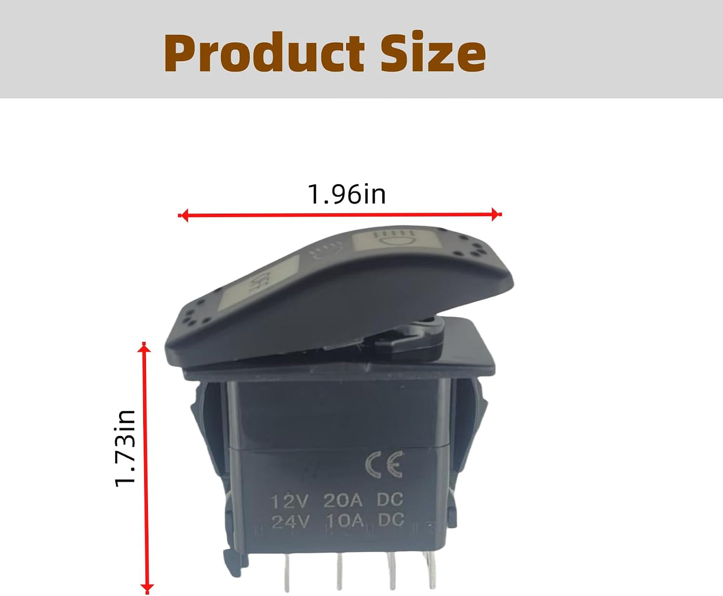 Interruptor encendido/apagado 20A 12V para CAN-AM Maverick