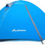 Tienda campaña 2/4 personas ligera impermeable doble capa