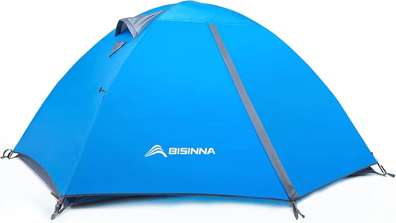 Tienda campaña 2/4 personas ligera impermeable doble capa