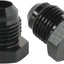 Adaptador enchufe hexagonal macho 4AN negro 2 Pzas