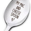 Cuchara regalo grabada para amantes de macarrones y queso