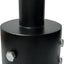 Adaptador poste redondo 5" para luz LED estacionamiento