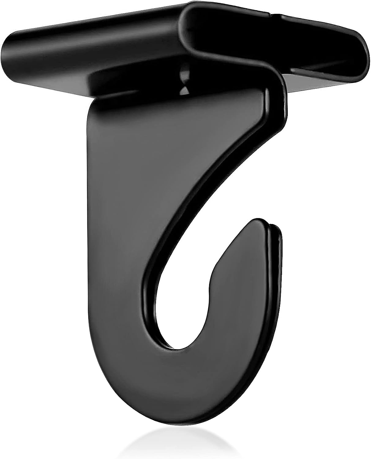 20 Ganchos Techo Acero Inox Barra T Negro