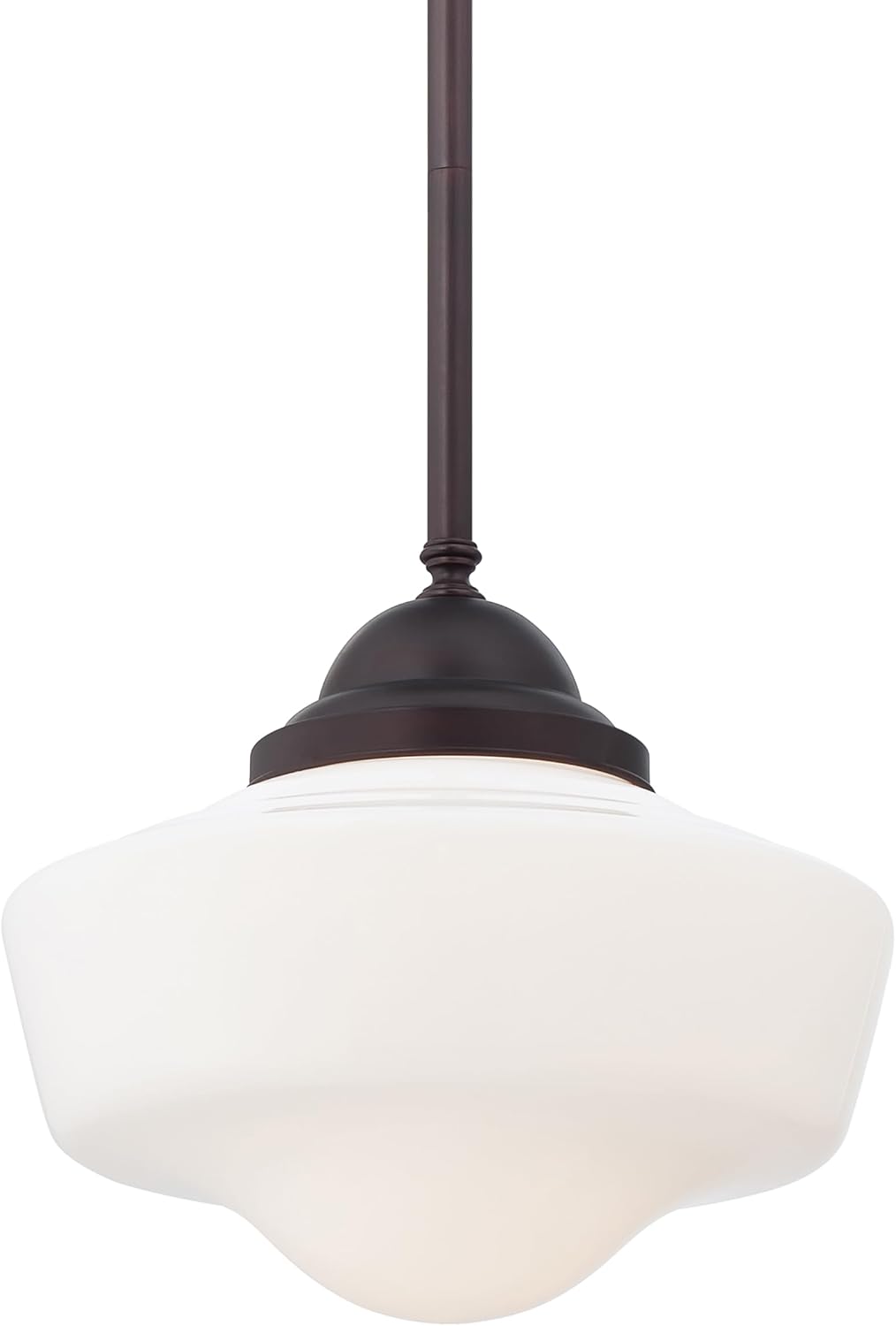Colgante Lavery 1 luz 150W 13.75x12.25pulg bronce cepillado