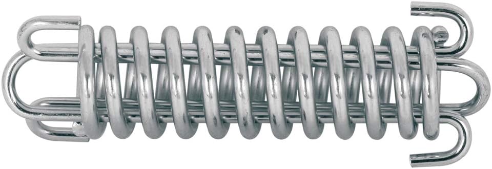 Muelle para porche acero níquel 0.148ga 1-9/16x8-3/4 pulg set 2