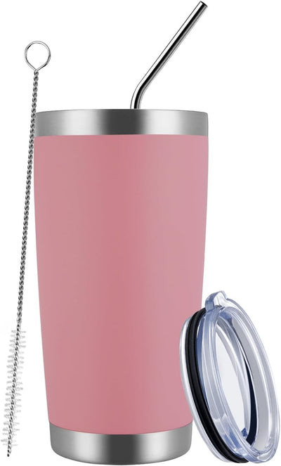Vaso 20oz para Café de Plástico Resistente y Portátil